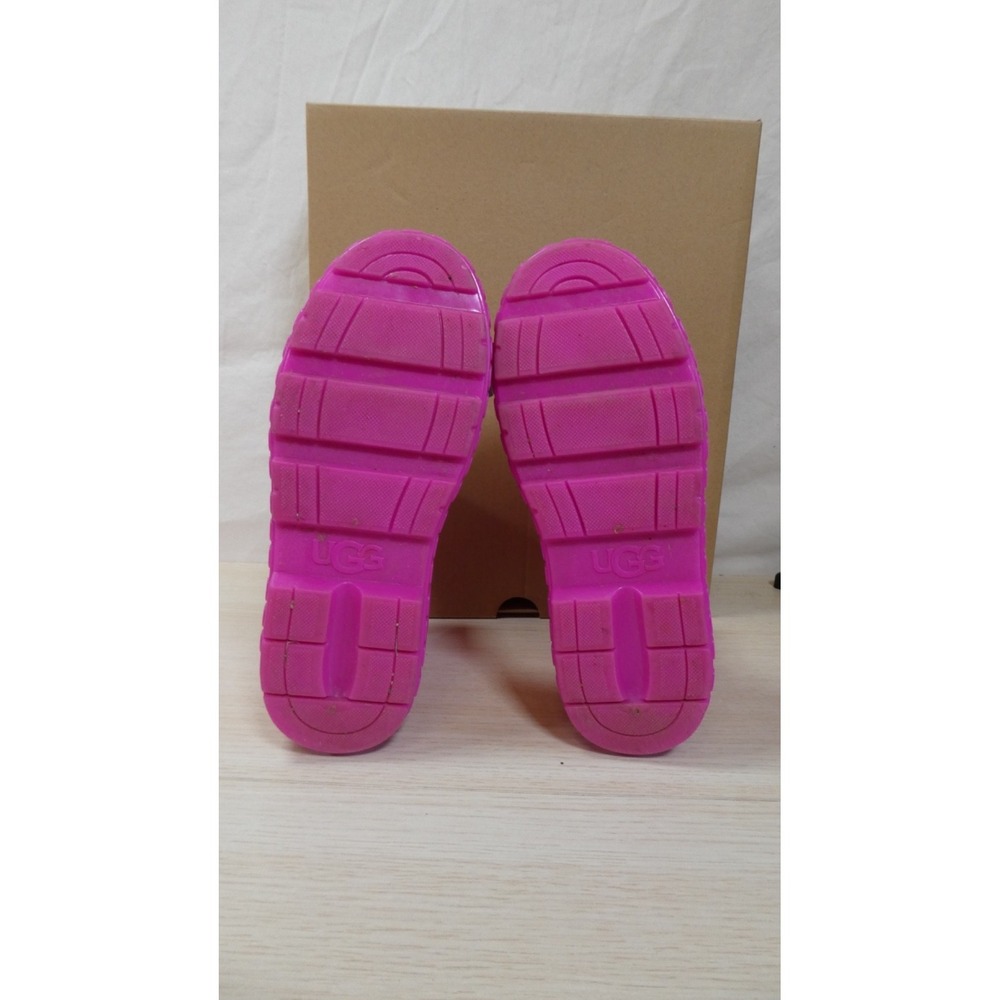 Ugg Women's Drizlita Rain Boots Dragon Fruit Sz 6 - Picture 4 of 6